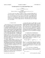 Excitation spectrum of a two-dimensional Wigner lattice