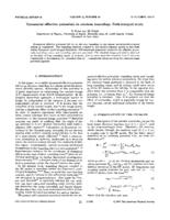 Dynamical effective potentials in electron tunneling: Path-integral study