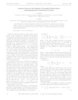 General Criteria for the Stability of Uniaxially Ordered States of Incommensurate-Commensurate Systems