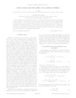 Chaotic dynamics and orbit stability in the parabolic oval billiard