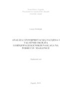Analiza i interpretacija facijesa i taložnih okoliša gornjopaleogenskih naslaga na području Maslenice
