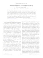 Momentum distribution of a freely expanding Lieb-Liniger gas