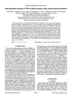 Giant quadrupole resonances in 208Pb, the nuclear symmetry energy, and the neutron skin thickness