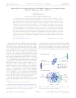 Directed Flow of Charged Particles at Midrapidity Relative to the Spectator Plane in Pb-Pb Collisions at √sNN = 2.76 TeV