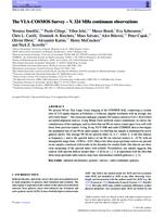 The VLA-COSMOS Survey - V. 324 MHz continuum observations