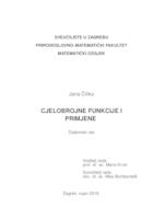 Cjelobrojne funkcije i primjene