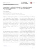 Measurement of azimuthal correlations of D mesons with charged particles in pp collisions at √s = 7 TeV and p--Pb collisions at √sNN = 5.02 TeV