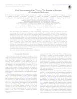 First Measurement of the 19F(α, p)22Ne Reaction at Energies of Astrophysical Relevance