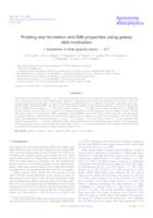 Probing star formation and ISM properties using galaxy disk inclination. I. Evolution in disk opacity since z ~ 0.7