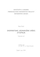 Diofantske jednadžbe višeg stupnja