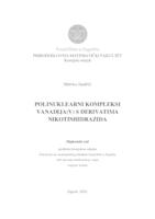 Polinuklearni kompleksi vanadija(V) s derivatima nikotinhidrazida