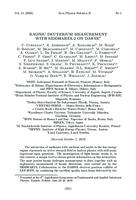 Kaonic Deuterium Measurement with SIDDHARTA-2 on DAΦNE