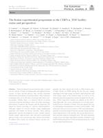 The fission experimental programme at the CERN n_TOF facility: status and perspectives