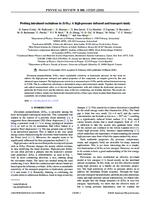 Probing intraband excitations in ZrTe5 : A high-pressure infrared and transport study
                  