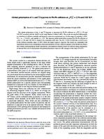 Global polarization of Lambda and (Lambda) over bar and hyperons in Pb-Pb collisions at √sNN = 2.76 and 5.02 TeV