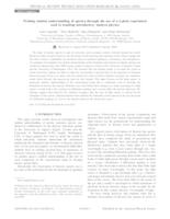 Probing student understanding of spectra through the use of a typical experiment used in teaching introductory modern physics