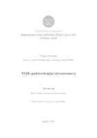 NMR spektroskopija stereoizomera