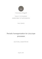 Periodic homogenization for Levy-type processes