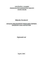 Analiza pouzdanosti paralaksi cefeida opažanih Gaia satelitom