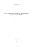 Utjecaj depopulacije na gospodarstvo Požeško-slavonske županije u razdoblju 2015.-2020.