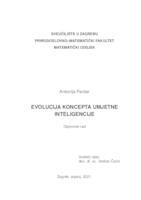 Evolucija koncepta umjetne inteligencije