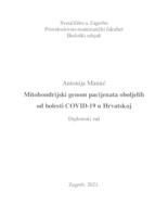 prikaz prve stranice dokumenta Mitohondrijski genom pacijenata oboljelih od bolesti COVID-19 u Hrvatskoj