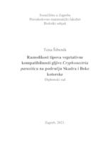 prikaz prve stranice dokumenta Raznolikost tipova vegetativne kompatibilnosti gljive Cryphonectria parasitica na području Skadra i Boke Kotorske