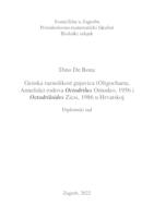 prikaz prve stranice dokumenta Genska raznolikost gujavica (Oligochaeta, Annelida) rodova Octodrilus Omodeo, 1956 i Octodriloides Zicsi, 1986 u Hrvatskoj