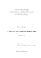 prikaz prve stranice dokumenta Logistička regresija i primjene