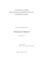 prikaz prve stranice dokumenta Pascalov trokut