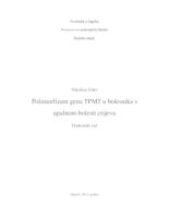 prikaz prve stranice dokumenta Polimorfizam gena TPMT u bolesnika s upalnom bolesti crijeva