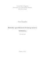 prikaz prve stranice dokumenta Biološke specifičnosti živčanog sustava  hobotnica