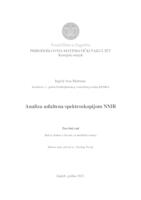 prikaz prve stranice dokumenta Analiza asfaltena spektroskopijom NMR