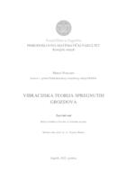 prikaz prve stranice dokumenta Vibracijska teorija spregnutih grozdova