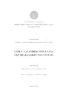 prikaz prve stranice dokumenta Izolacija psihostimulansa ekstrakcijskim metodama