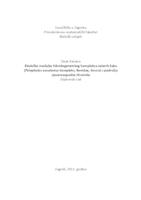 prikaz prve stranice dokumenta Ekološke značajke hibridogenetičkog kompleksa zelenih žaba (Pelophylax esculentus kompleks; Ranidae, Anura) s područja sjeverozapadne Hrvatske