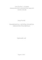 prikaz prve stranice dokumenta Transportna i optička svojstva Diracovih polumetala