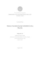 prikaz prve stranice dokumenta Sinteza i karakterizacija koloidnih čestica fluorita
