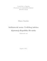 prikaz prve stranice dokumenta Indikatorski sustav Trofičkog indeksa dijatomeja Republike Hrvatske