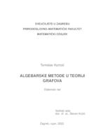 prikaz prve stranice dokumenta Algebarske metode u teoriji grafova