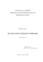 prikaz prve stranice dokumenta Blockchain i njegove primjene