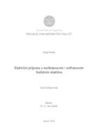 prikaz prve stranice dokumenta Električni prijenos u molibdenovim i volframovim fosfatnim staklima