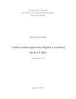 prikaz prve stranice dokumenta Tradicionalna upotreba biljaka u ruralnoj okolici Vrlike