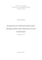 prikaz prve stranice dokumenta Komparativni trodimenzionalni prikaz lubanja predstavnika odabranih razreda kralješnjaka