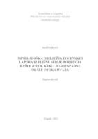 prikaz prve stranice dokumenta Mineraloška obilježja eocenskih lapora iz flišne serije područja Baške (otok Krk) i jugozapadne obale otoka Hvara