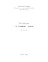 prikaz prve stranice dokumenta Zagrebački kit i mamut