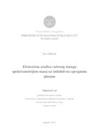 prikaz prve stranice dokumenta Elementna analiza sušenog manga spektrometrijom masa uz induktivno spregnutu plazmu