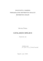 prikaz prve stranice dokumenta Catalanovi brojevi