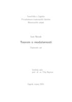 prikaz prve stranice dokumenta Teorem o modularnosti