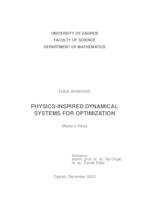 prikaz prve stranice dokumenta Physics-inspired dynamical systems for optimization (Dinamički sustavi za optimizaciju inspirirani fizikom)